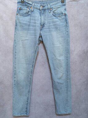 Levi's 512 Slim Taper Jeans W30 L32 Light Wash Mens